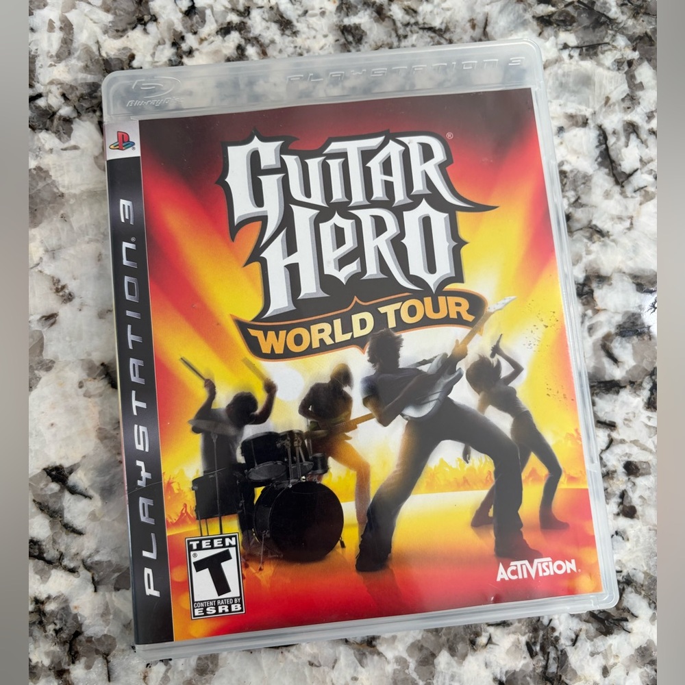 PS3 Guitar Hero World Tour